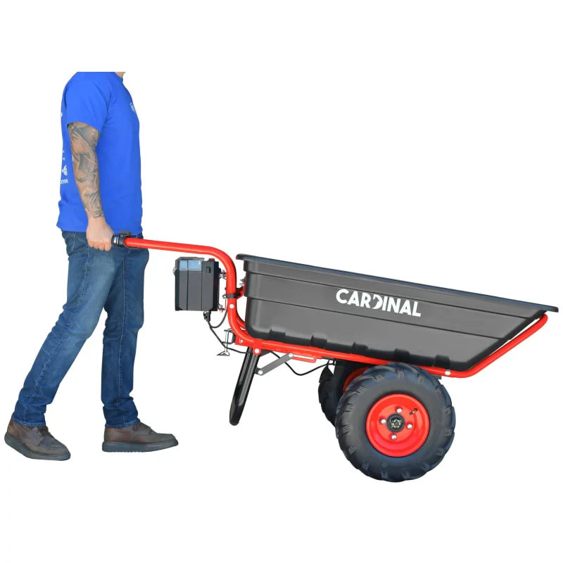 Heavy Duty Electric Utility Cart 40V Battery-Powered Wheelbarrow 660-lb. Bucket Capacity - Image 7