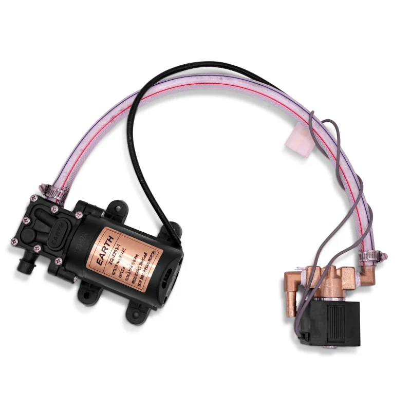 Water Pump 12V 3.1LPM .8GPM 80 PSI Spare Part for TRT46V 8ft Ride-On Power Trowel