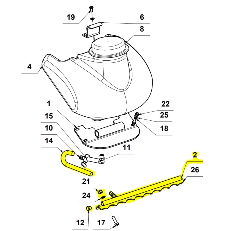 Water System for TPC90H Plate Compactor - Image 2