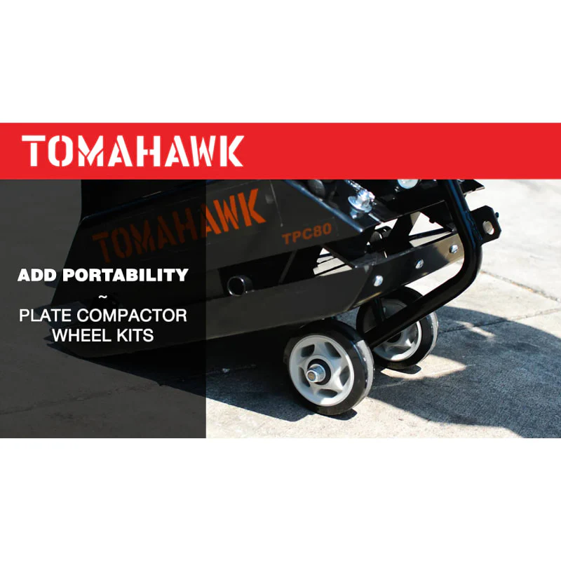 Wheels for TPC80 and TPC80H Plate Compactor - Image 3