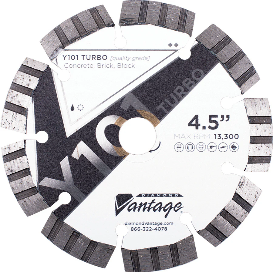 Turbo Diamond Blade - Y101 TURBO - General Purpose
