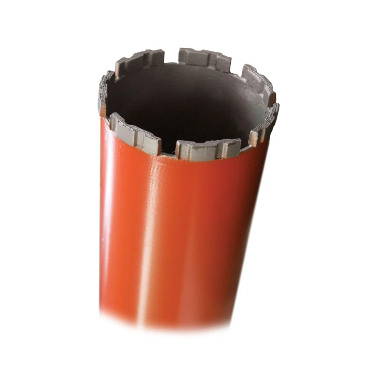 Turbo Segment Core Drill Bit - Heavy Duty Orange Turbo Wet Core Bit - Image 2