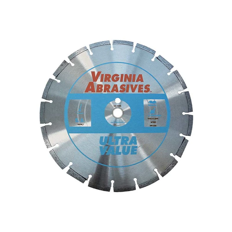 Virginia Abrasives Blade | 14-In. Asphalt 14-In. X .110-In. X 1-In. / 20Mm Dp