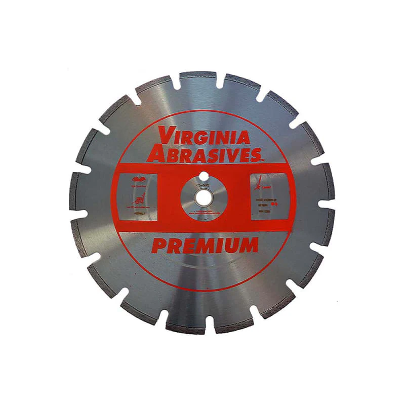 Virginia Abrasives Blade | 14-In. General Purpose Cured Concrete | 14-In. X .125 X 1
