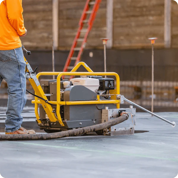 Soft Cut Concrete Saw - 13 HP - 1.5" Depth - 10" Blade - Image 5