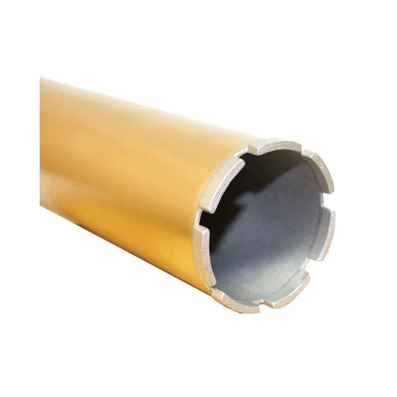 Wet Diamond Core Bit - Standard Gold Segmented Wet Core Bore Bit - Image 2